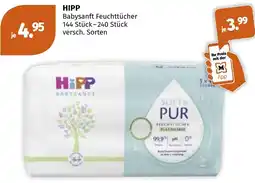Müller HIPP Babysanft Feuchttücher Angebot