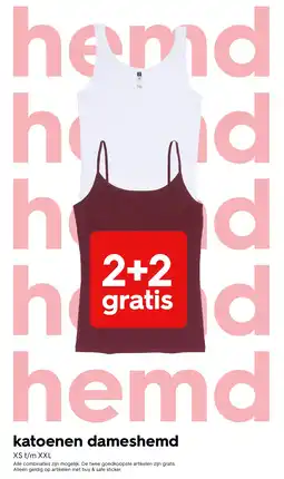 HEMA katoenen dameshemd Angebot