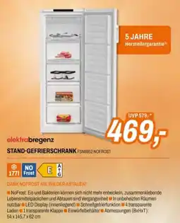 Expert elektra bregenz STAND-GEFRIERSCHRANK FSN8952 NOFROST Angebot