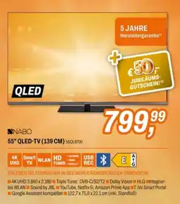 Expert NABO 55" QLED-TV (139 CM) Angebot