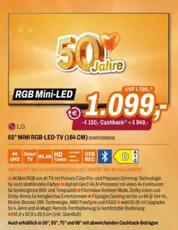 Expert LG 65" MINI RGB-LED-TV (164 CM) Angebot