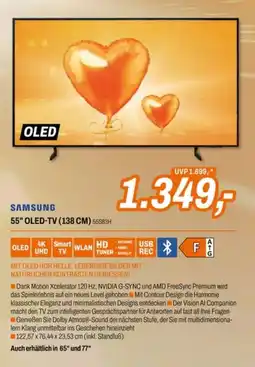 Expert Samsung 55" OLED-TV (138 CM) 55S83H Angebot