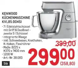 Metro Kenwood Küchenmaschine KVL85.004SI Angebot