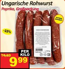Wurstico Ungarische Rohwurst Paprika Angebot