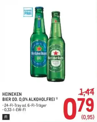 Heineken Bier od. 0,0% alkoholfrei