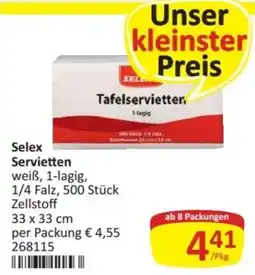 Kastner Selex Servietten Angebot