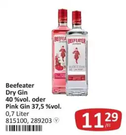 Kastner Beefeater Dry Gin oder Pink Gin Angebot