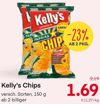 MPreis Kelly's Chips 150g Angebot