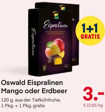 MPreis Oswald Eispralinen Mango Oder Erdbeer 120g Angebot