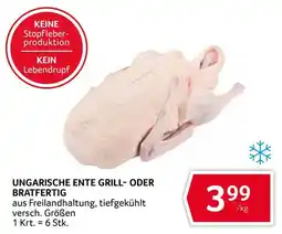 Transgourmet Ungarische Ente Grill- oder Bratfertig Angebot