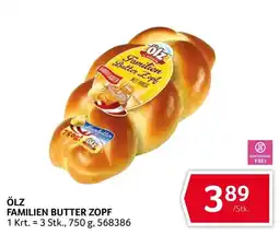 Transgourmet Ölz Familien Butter Zopf Angebot