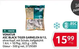 Transgourmet Vonatur ASC Black Tiger Garnelen Angebot