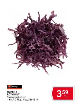 Transgourmet Quality Rotkraut Angebot
