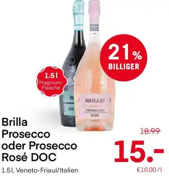 MPreis Brilla Prosecco Oder Prosecco Rosé DOC Angebot