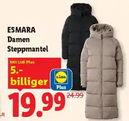 Lidl ESMARA Damen Steppmantel Angebot
