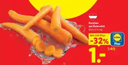 Lidl Karotten aus Österreich Angebot
