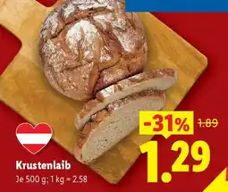 Lidl Krustenlaib Angebot