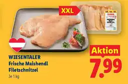 Lidl Wiesentaler Frische Maishendl Filetschnitzel Angebot