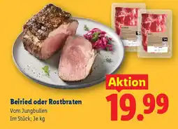 Lidl Beiried oder Rostbraten Angebot