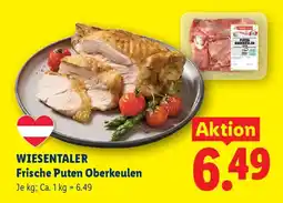 Lidl Wiesentaler Frische Puten Oberkeulen Angebot