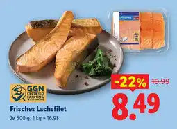 Lidl Frisches Lachsfilet Angebot