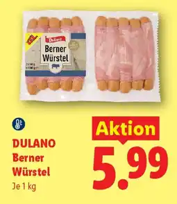 Lidl Dulano Berner Würstel Angebot