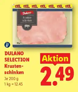 Lidl Dulano Selection Krustenschinken Angebot