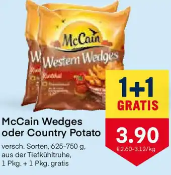 MPreis McCain Wedges Oder Country Potato 625-750g Angebot