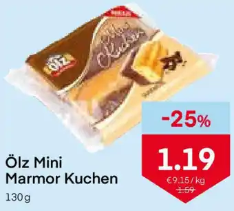 MPreis Ölz Mini Marmor Kuchen 130g Angebot