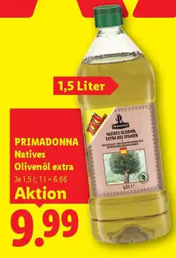 Lidl Primadonna Natives Olivenöl extra Angebot