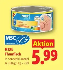 Lidl NIXE Thunfisch Angebot