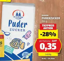 Hofer Diadem Puderzucker Angebot