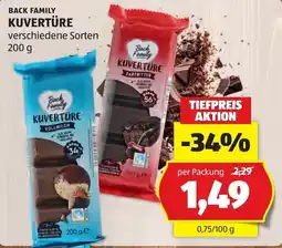 Hofer Back Family Kuvertüre Angebot