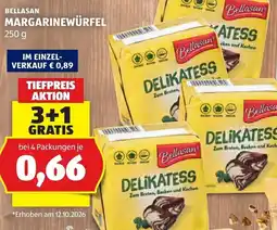 Hofer Bellasan Margarinewürfel Angebot