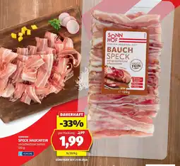 Hofer Sonnhof Speck Hauchfein Angebot