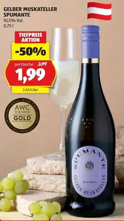 Hofer Spumante Gelber Muskateller Angebot