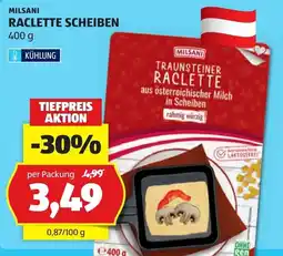 Hofer Milsani Raclette Scheiben Angebot