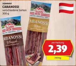 Hofer Sonnhof Cabanossi Angebot