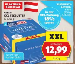 Hofer Milsani XXL Teebutter Angebot