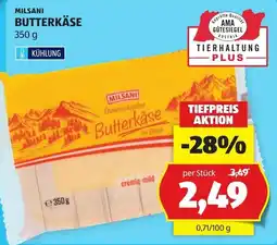 Hofer Milsani Butterkäse Angebot