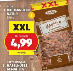 Hofer Bella XXL Mandeln Natur Angebot