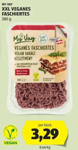 Hofer My Vay XXL Veganes Faschiertes Angebot