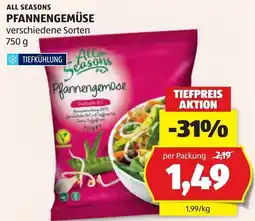 Hofer All Seasons Pfannengemüse Angebot