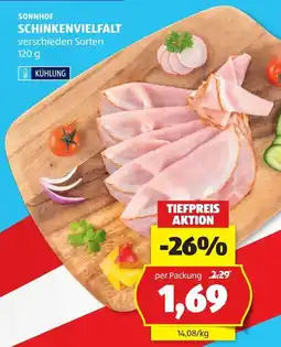 Hofer Sonnhof Schinkenvielfalt Angebot