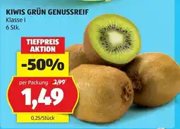Hofer Kiwis grün genussreif Angebot
