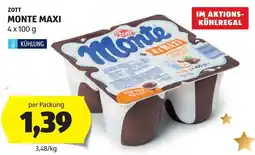 Hofer Zott Monte Maxi Angebot