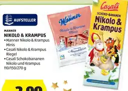Hofer Manner Nikolo & Krampus Minis Angebot