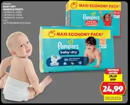 Hofer Pampers baby-dry Windeln/Pants Angebot