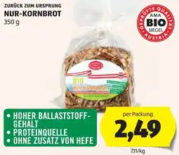 Hofer Nur-Kornbrot Angebot