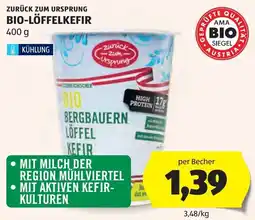Hofer Bio-Löffelkefir Angebot